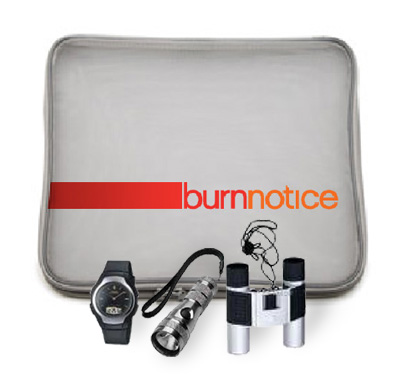 Burn Notice prize pack