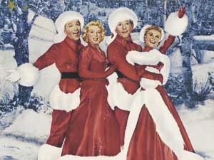 Bing Crosby, Rosemary Clooney, Vera Ellen and Danny Kaye in White Christmas