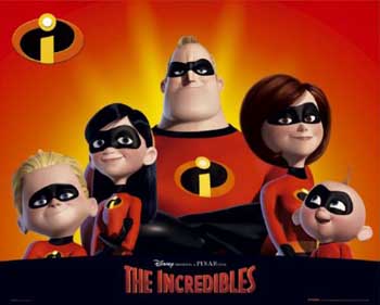 The Incredibles Family Photo